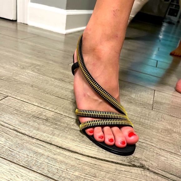 Black Burberry Heels - Picture 1 of 5
